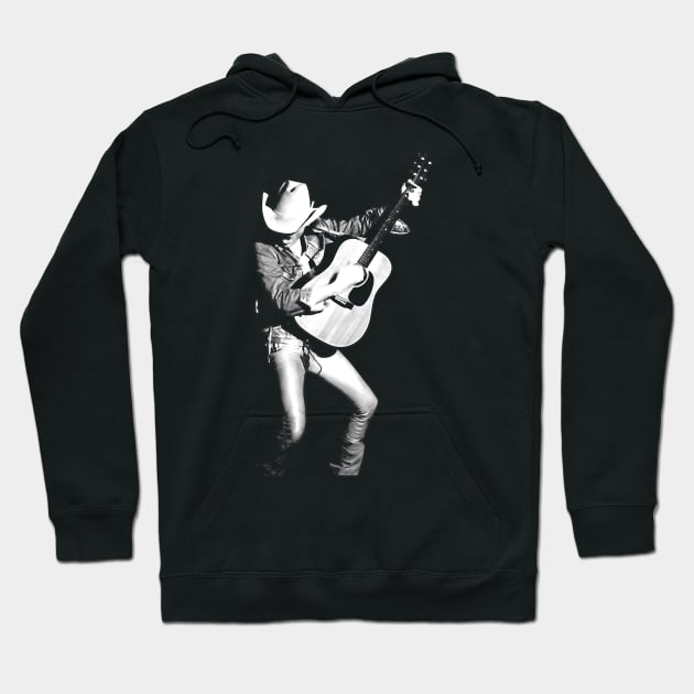 Dwight Yoakam // Vintage Style Design Hoodie by Indanafebry